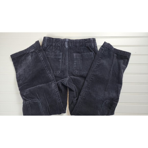 Gymboree‎ Boys Corduroy Cargo Pants Black Slim Fit Size 8 - Picture 8 of 8